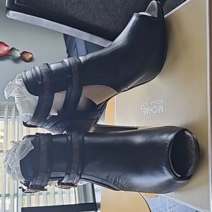 Michael Kors Blaze Open Toe Bootie